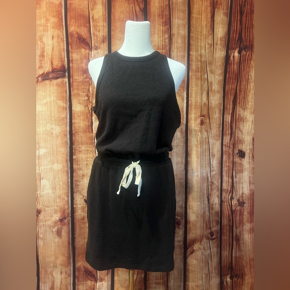 NWOT Lola Grace Drawstring Waist Sleeveless Mini Dress, M